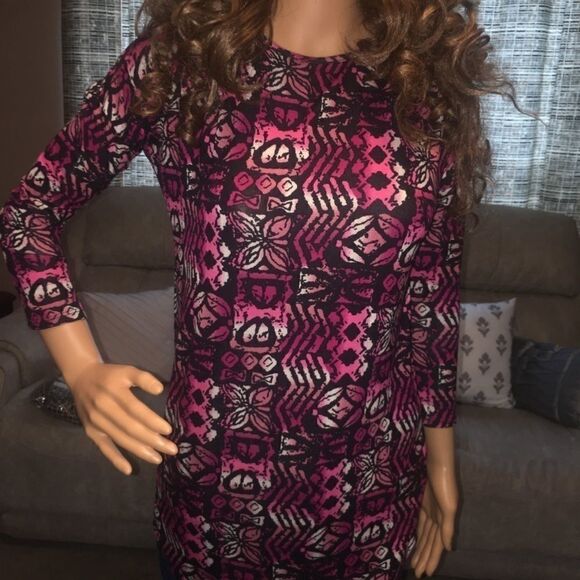 Honey & Lace Pink Tunic Blouse Extra Small NWT - Picture 7 of 13